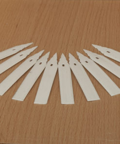 Etiquette plastique épaisse